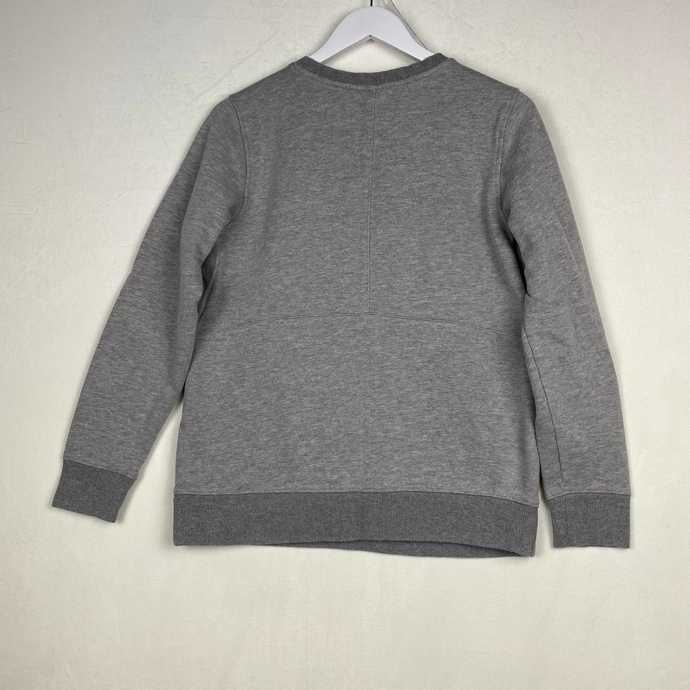 Duluth Trading‎ Co Women's Size S Gray Crewneck Fleece Lined Sweatshirt Pockets - Picture 9 of 9